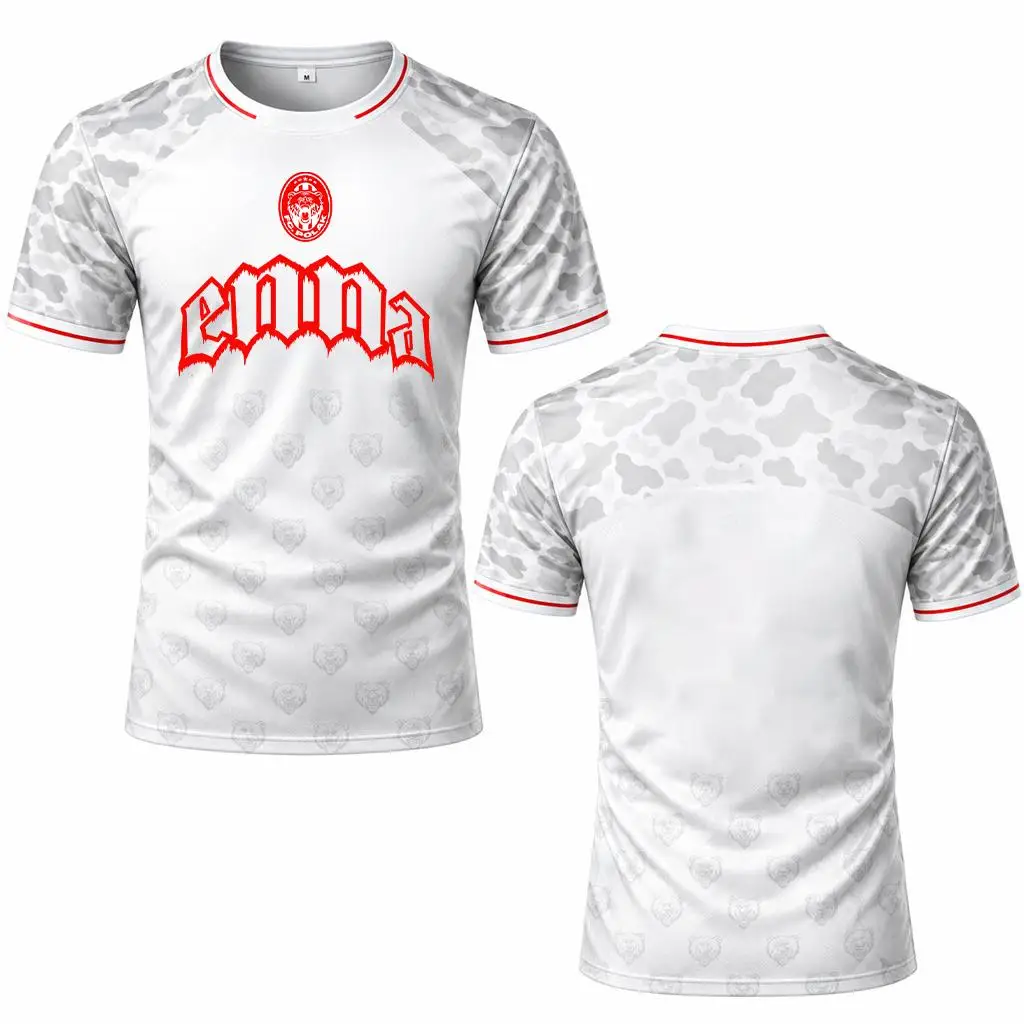 2026 Neues ENNA 92 ​ ​ Polak 3D-Druck Maillot Französischer Rapper PLK Fans Peripheres Trikot Herren Damen Sport Schnelltrocknendes Rundhals-T-Shirt – Detail 6