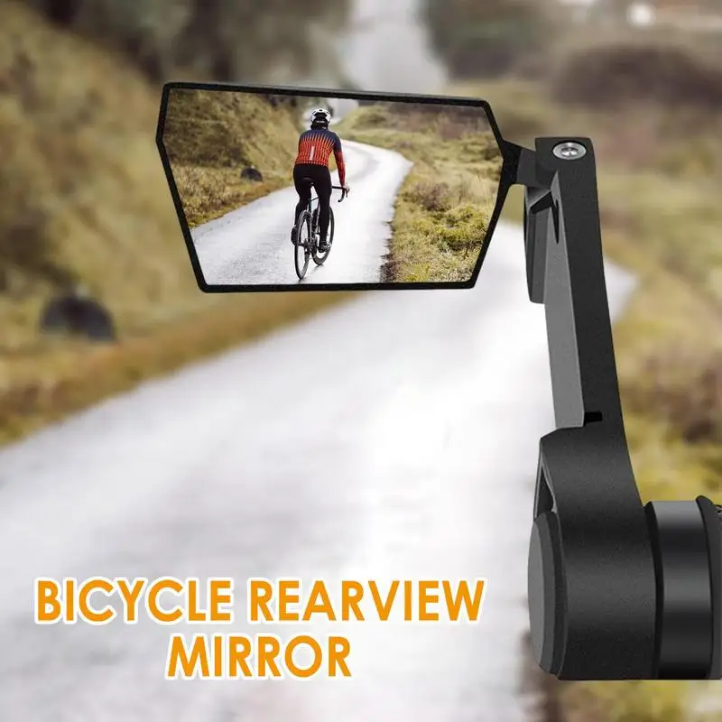 2pcs Bike Mirror Cycling Rear View Mirror Foldable 360 Degree Rotating Rearview Bicycles Mirrors Cycling Accessories