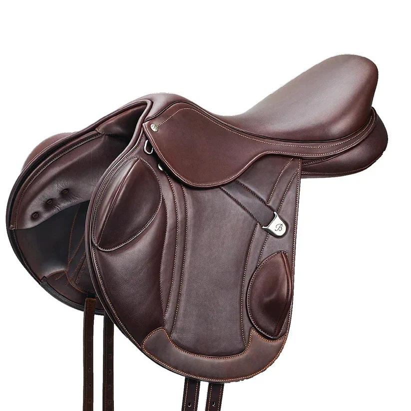 Professional English Horse Saddle Premium Leather Riding Equipment for Daily Riding Training and Outdoor Activities