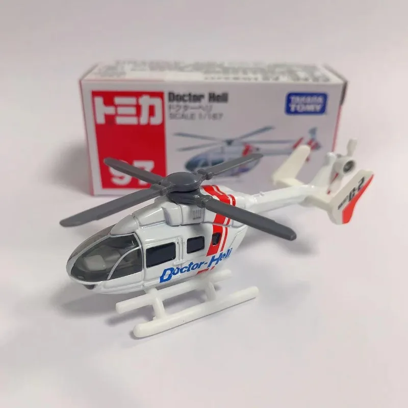 

TAKARA TOMY Tomica Code Blue No. 97 Medical Rescue Helicopter Alloy Aircraft Model Boy Toy Exquisite Collectible Ornament