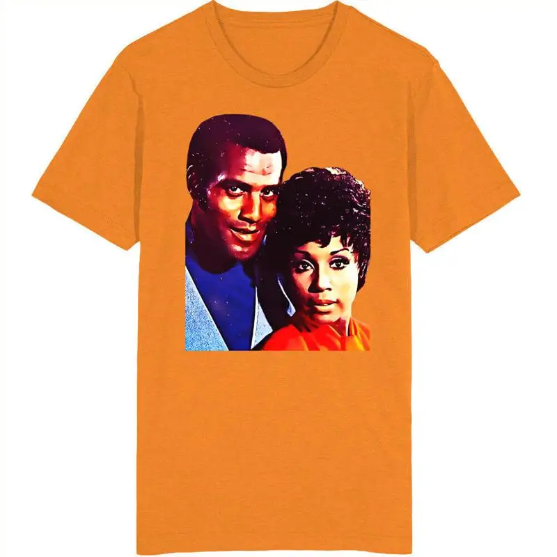 

Футболка с изображением Джулии Диаханны Кэррол и Фреда Уиллісона из телесериалов 60-х годов