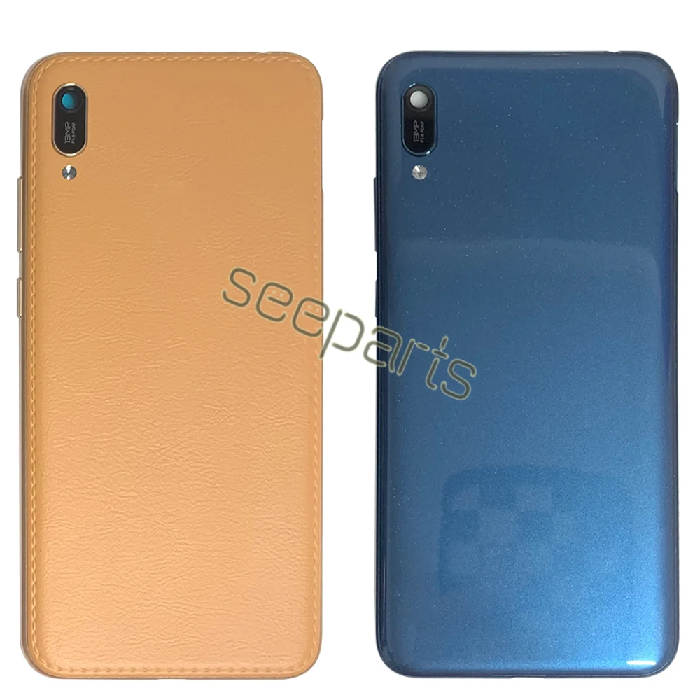 New Cover For Huawei Y6 2019 Y6 Pro 2019 Y6 Prime 2019 Back Battery Cover Rear Housing Y6 2019 Case Y6 Pro 2019 Battery Cover