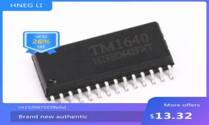 

Free shipping new%100 new%100 TM1640 SOP-28 LED IC