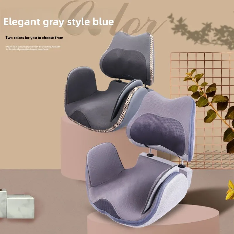 

Seat cushion with lumbar support, multifunctional and comfortable sitting cushion