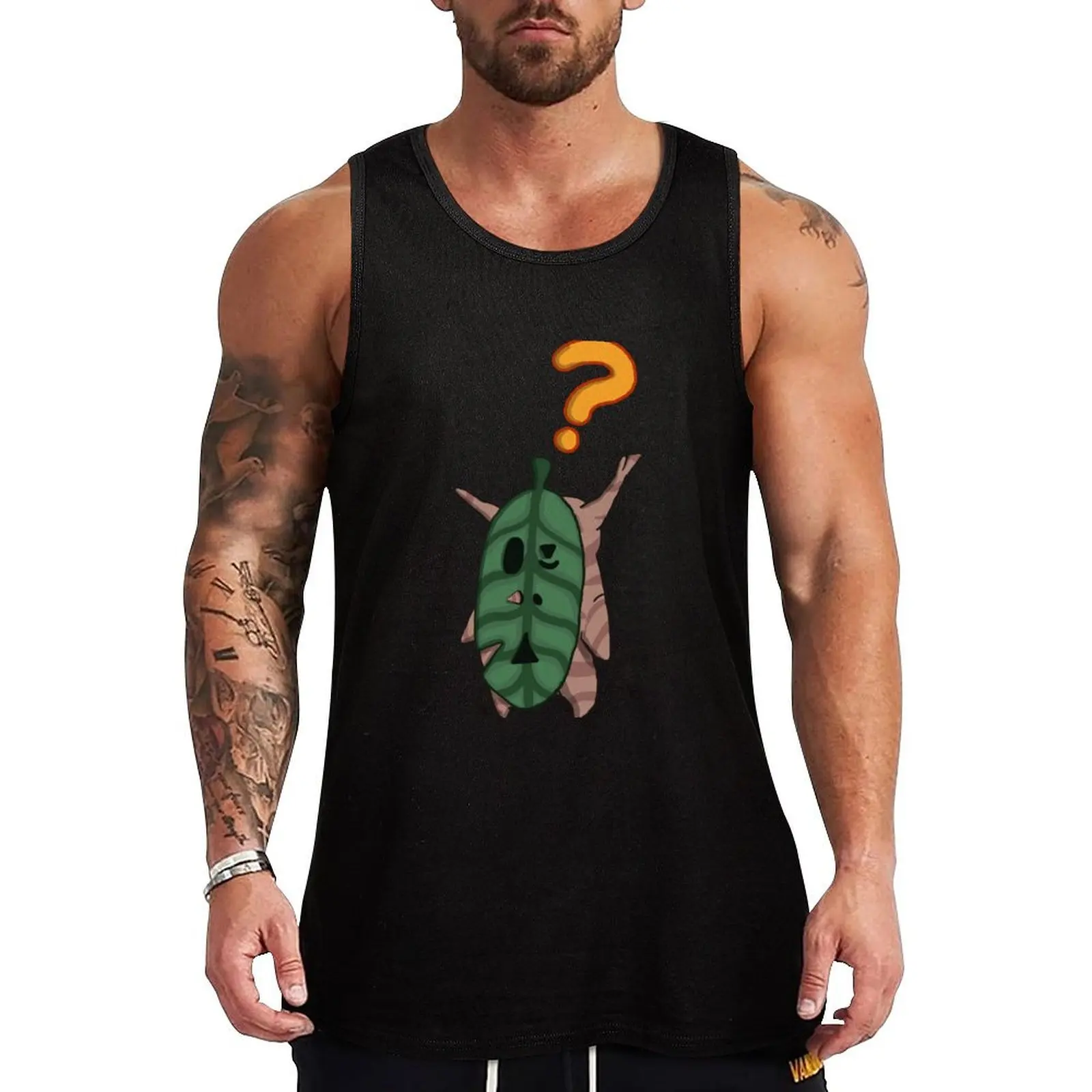 

Confused Korok Tank Top anime gym Short sleeve quick-drying t-shirt