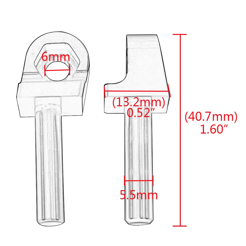 1 páros Motorbicikli Szélvédőüveg Szélvédőüveg Ferdén átlapolt kötés Meredt Felcsavar csavaros Alumínium Keverés accessor számára BMW R1200GS ADV 2004-2012