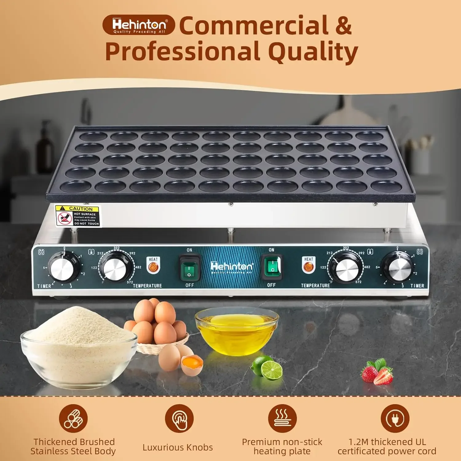 صانع الفطائر الهولندية الصغيرة، صانع الوافل 110 فولت، آلة الكعك الساخن، صانع دوراياكي غير لاصق، مقلاة Poffertjes، Maquina Para Min