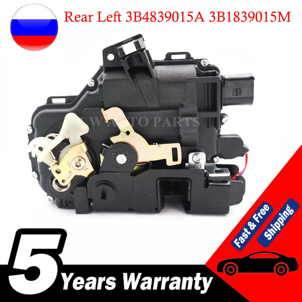 

Fast shipping For VW Bora Golf MK4 Passat New Rear Left Door Lock Mechanism Actuator 3B4839015A 3B1839015M 3B1839015AL 3B1839015