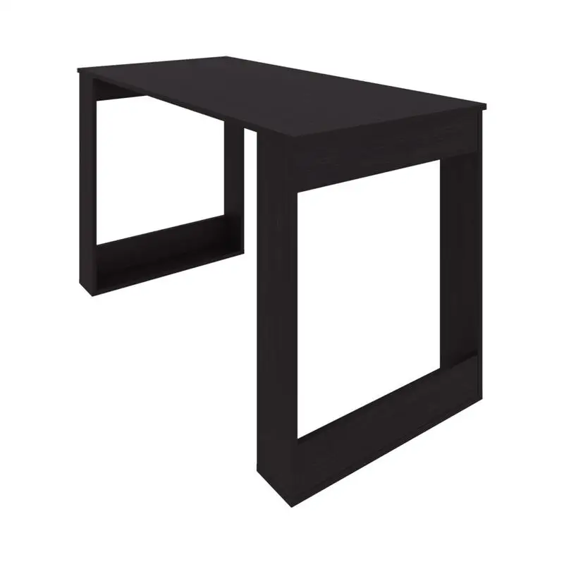 Black Office Computer Desk - Stylish and Functional Workstation