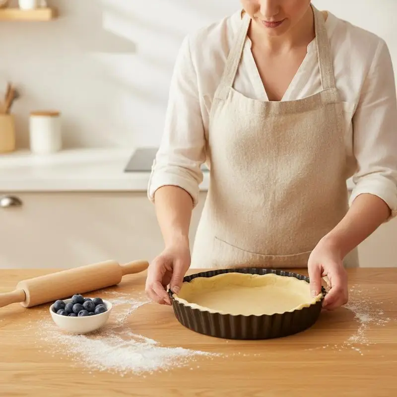 Fluted Pie Tart Pan Mold Baking Removable Bottom Nonstick Quiche Tool Circle Bakeware Template Dishes Cake Pans GYH
