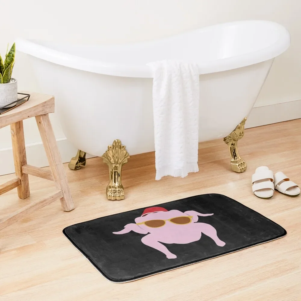 

Thanksgiving Turkey Bath Mat Anti-Skid Shower Bathtub Anti Slip Toilet Rug Mat