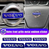 for Volvo C30 S80 XC90 S60 XC60 S80L S40 Accessories Front grille front grille labeling flag wordmark logo in front of the net
