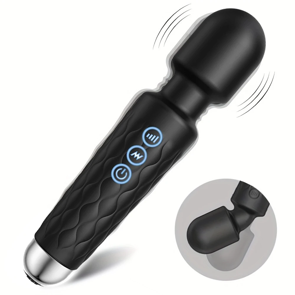 Powerful Vibrating AV Vibrator Magic Wand Clitoris Stimulator Sex Toys for Women G Spot Massager Adult Female Sex Erotic Product