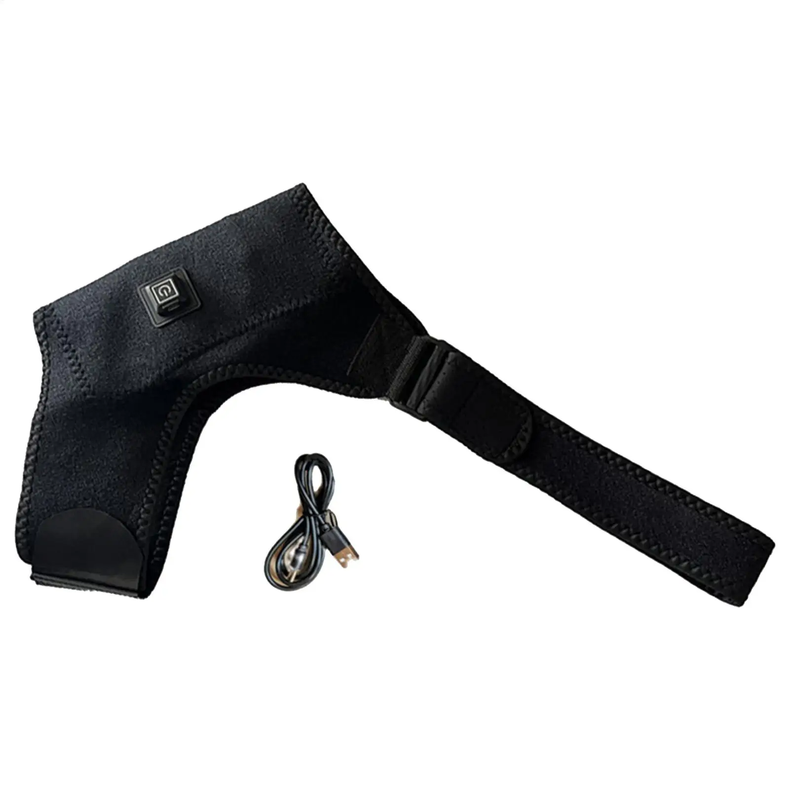 Electric Heating Heated Shoulder Brace Wrap Shoulder Massage Support Belt Strap for Arm Shoulder Fitness Brace Keep Warm
