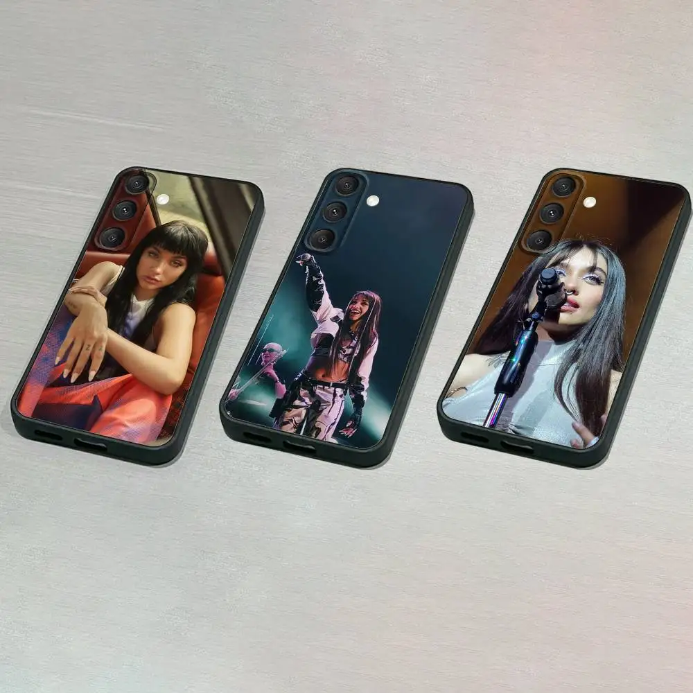 

MARIA B-Becerra Singer Phone Case For Samsung S 25,24,23,22,30,21,10,9,Ultra,Plus,Lite,FE,4,5G Black Soft Case