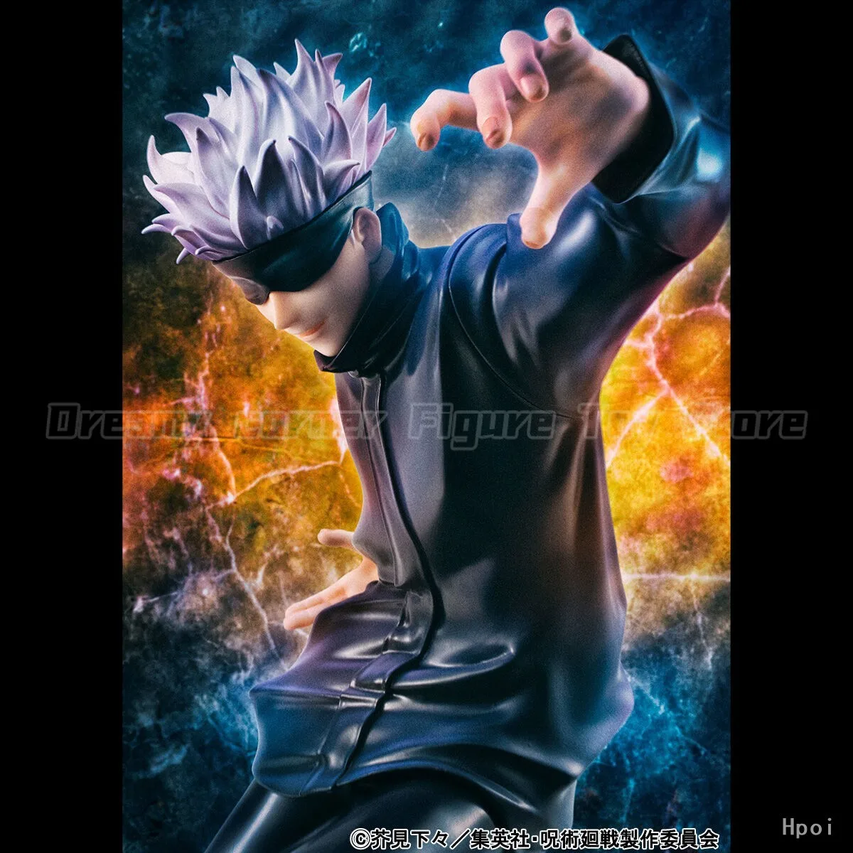 【Op voorraad】Originele MegaHouse Jujutsukaisen Satoru Gojo 1/8 Schaal Figuur Speelgoed Model Ornamenten Anime Collectie