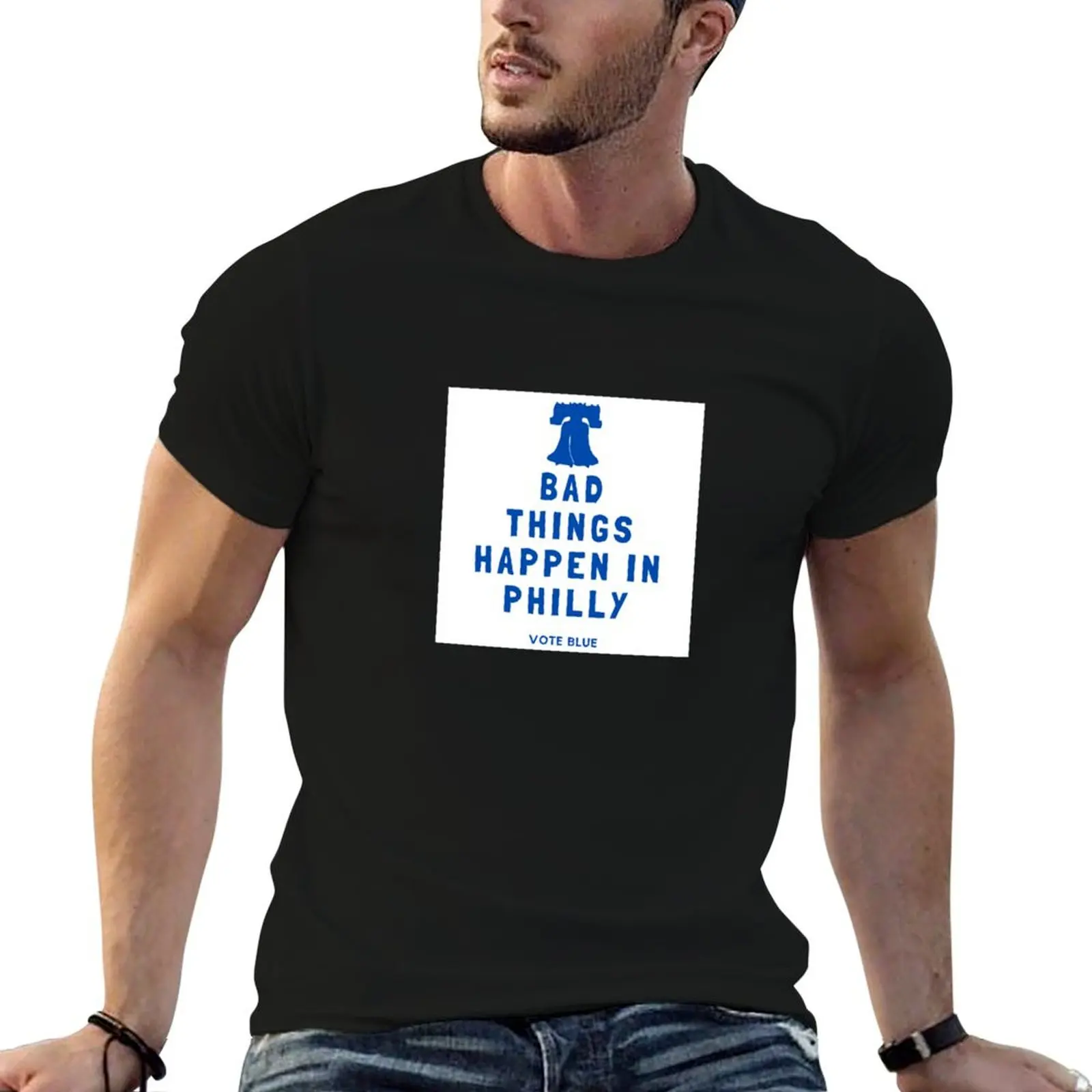 Bad Things Happen In Philly T-Shirt Halloween Casual T-Shirt