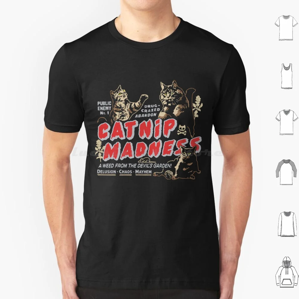 Catnip Madness Shirt , Cute Cat Shirt , Funny Cat Vintage Shirt , Cat Unisex Shirt , Cat Lover T Shirt Men Women Kids 6Xl Guys