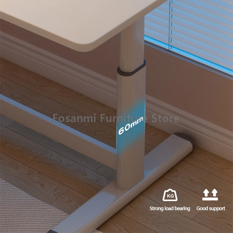 Офисный стол с регулируемой высотой, студенческий учебный стол, детский игровой стол, домашний геймерский стоячий стол, компьютерный стол с ручным управлением