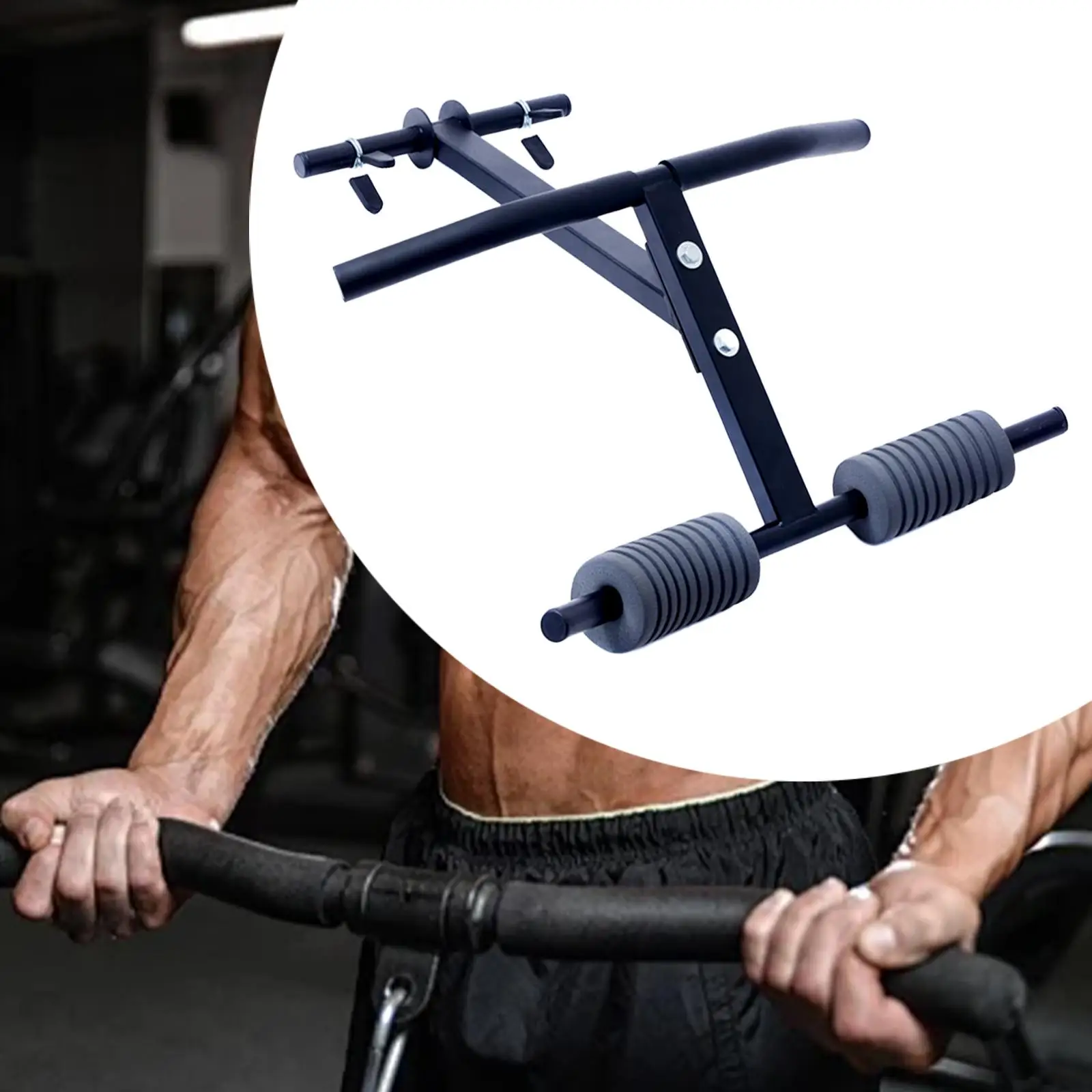 Entrenador muscular de bíceps, placa de barra, soporte para mancuernas, mango antideslizante, ejercitador de potencia para brazo, entrenamiento de fuerza para entrenamiento corporal