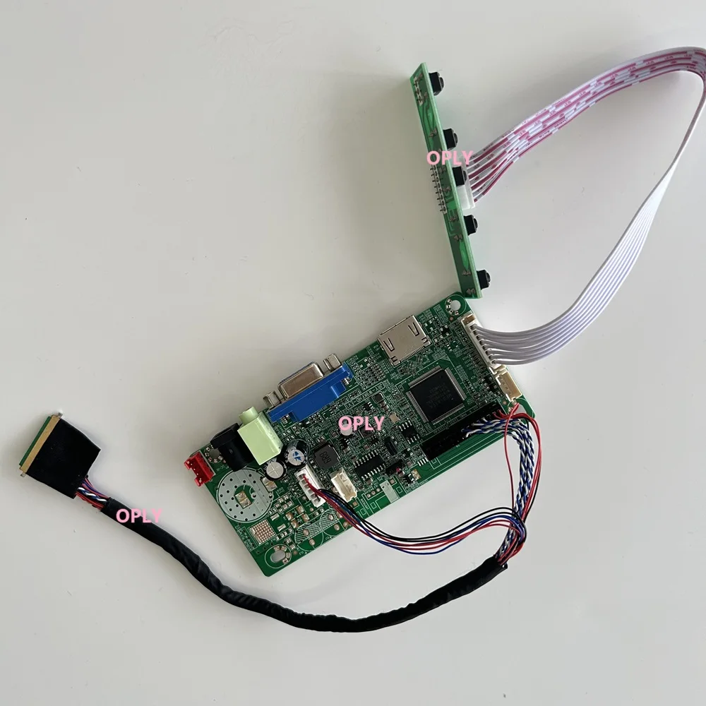 HDMI-Compatible VGA 58C Controller board for B133XW03 V1 B133XW03 V4 B133XW03 1366X768 LED 13.3