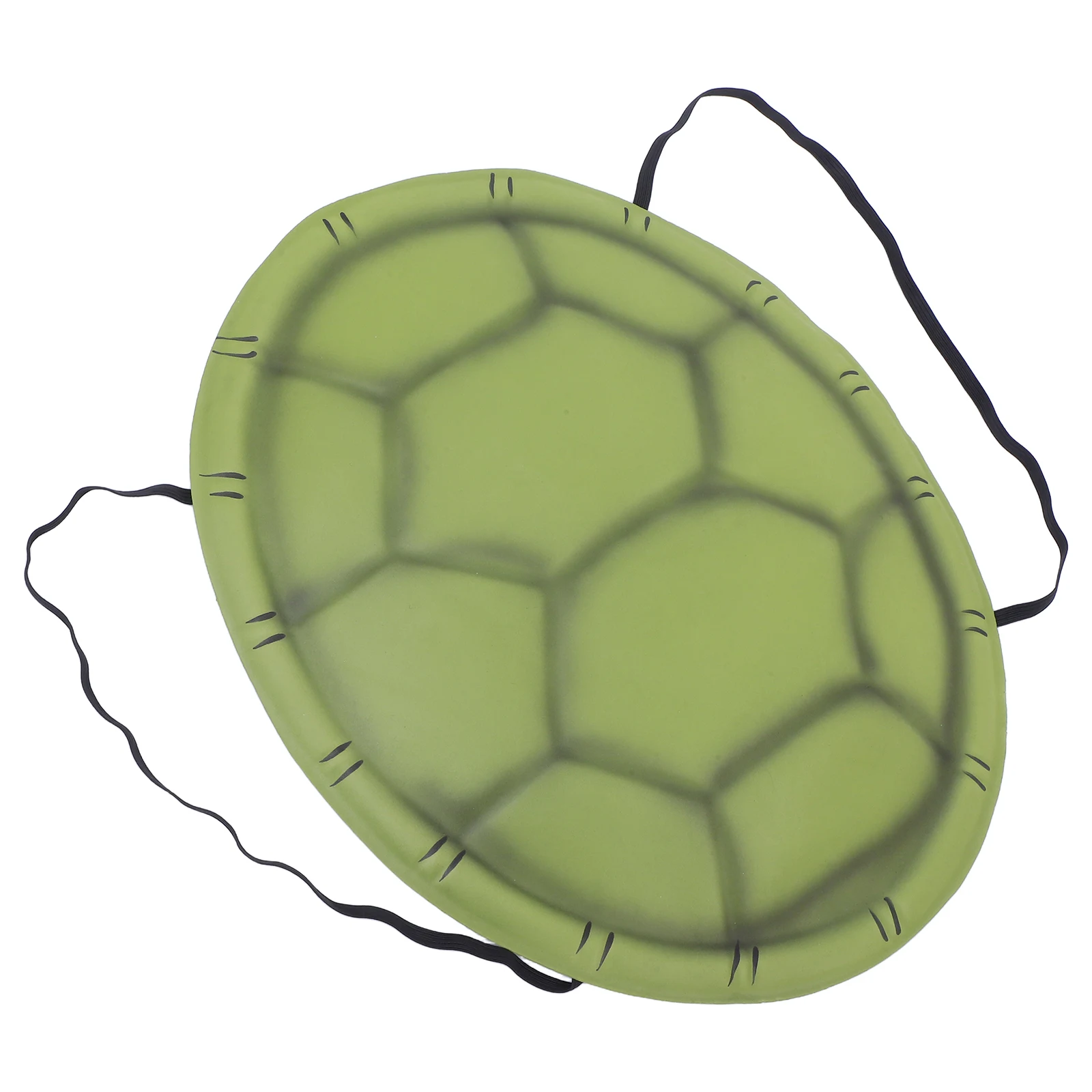

Turtle Shell Costume EVA Material Realistic Olive Green Halloween Cosplay Props Kids Wearable Accessories TORTOISE