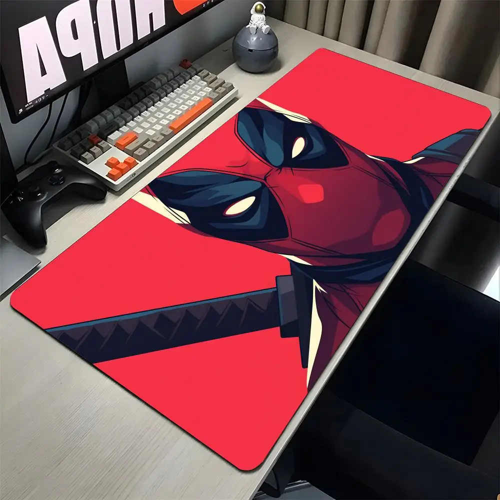 MINISO-Anime Characters Deadpool Mouse Pad Gaming Mousepad Abstract Large 900x400x5mm PC Desk