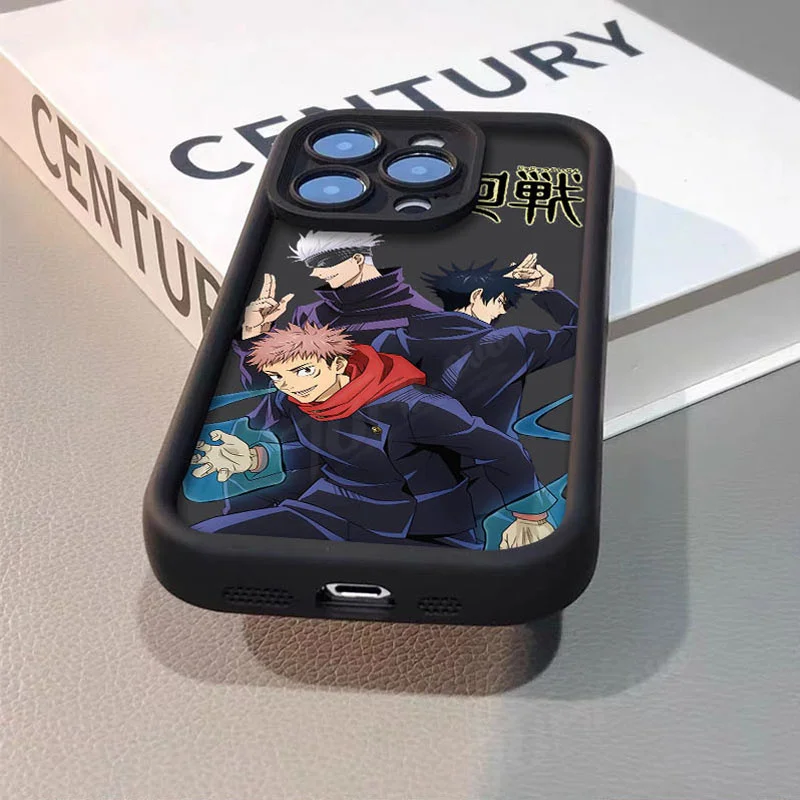 Jujutsu Kaisen Gojo Satoru Case for Xiaomi Redmi Note 13 12 11 Pro Plus 12S 11S 10S 10 9 9S 8 12C 13C Soft Shockproof Back Cover