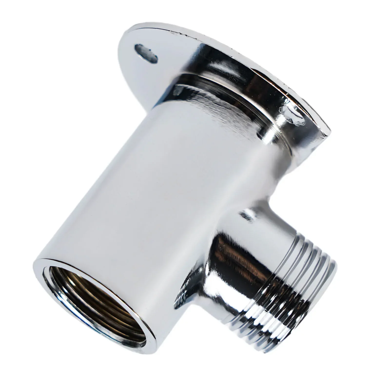 

Stainless Steel Shower ArmExtension Arm-Joint Shower Nozzle Accessories Bathroom Parts Fixed Base Bracket Corrosion-resistant