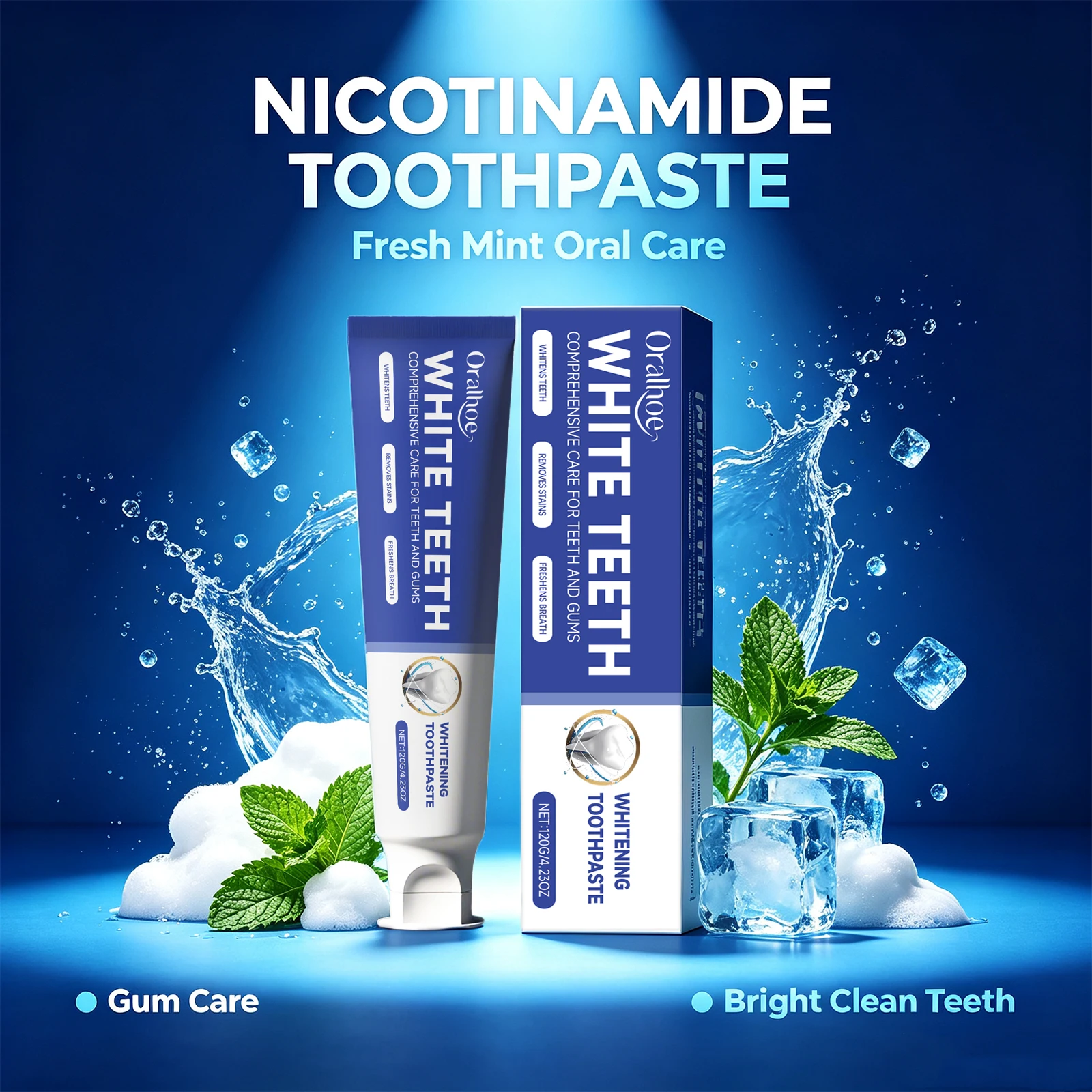 Мятная зубная паста с ниацинам – обзор и цена Teeth Whitening Naturally