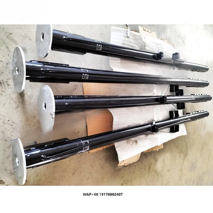 High Efficiency Round Tube Hydraulic Cylinder Container Hoist System for Mobile Kitchen
