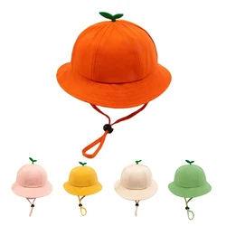 Cute Little Grass Panama Caps Hat Cotton Boys Girls Bucket Hat Man Women Bob Outdoor Sun Hats Casual Caps Fisherman Hats