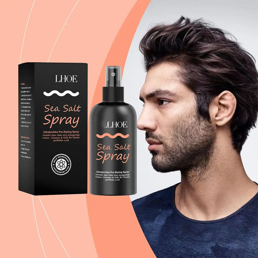 

Sea Salt Hair Spray Fluffy Volume Hair Fixing Water Spray Hairdresser Salon Nartural Hair Holding Spray for Hair Sty L0L2