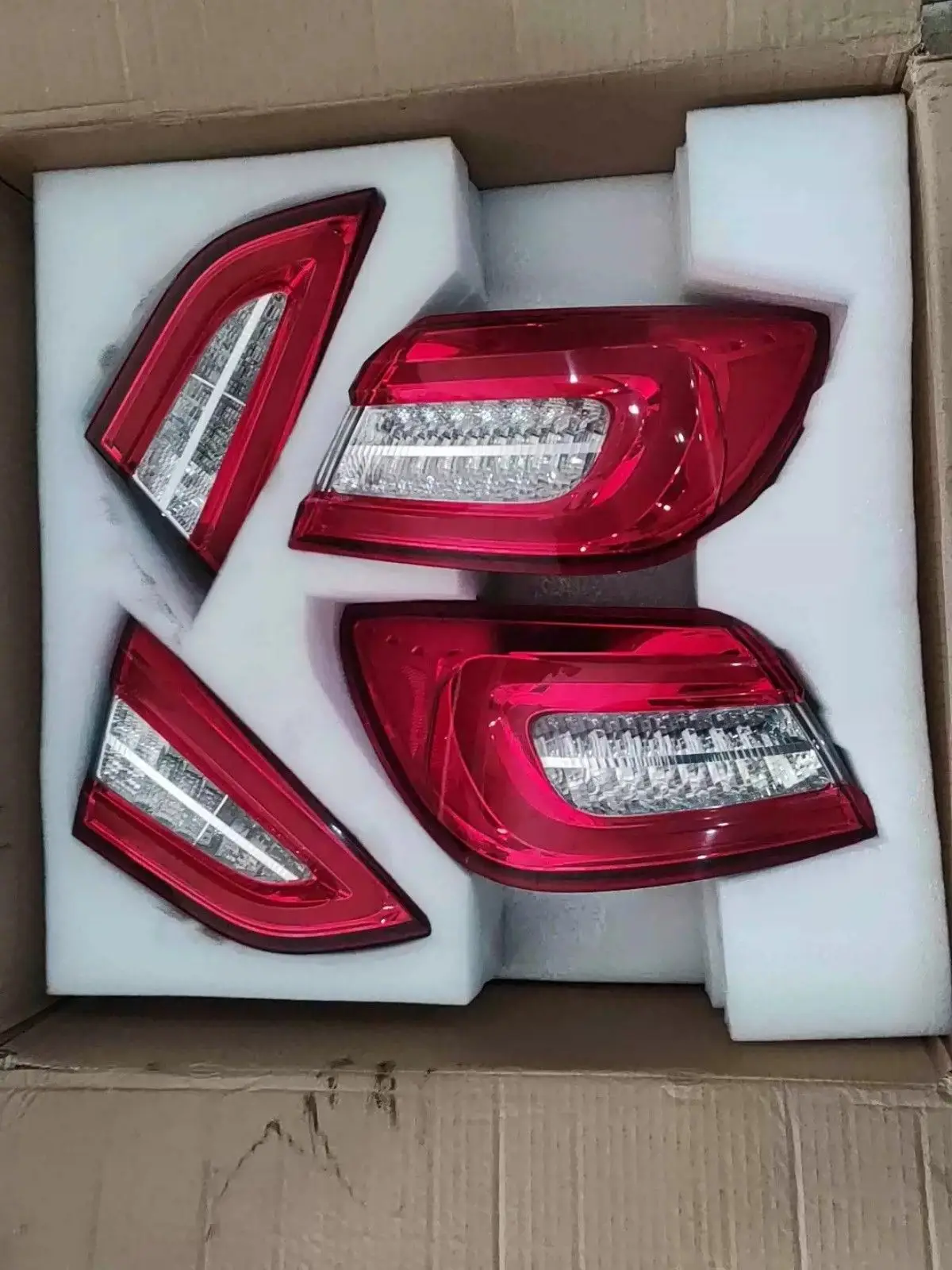 Car Led Tail Light Taillight Rear Lamp for Maserati Quattroporte 2016 Brake Driving Lamp Turn Signal accesorios