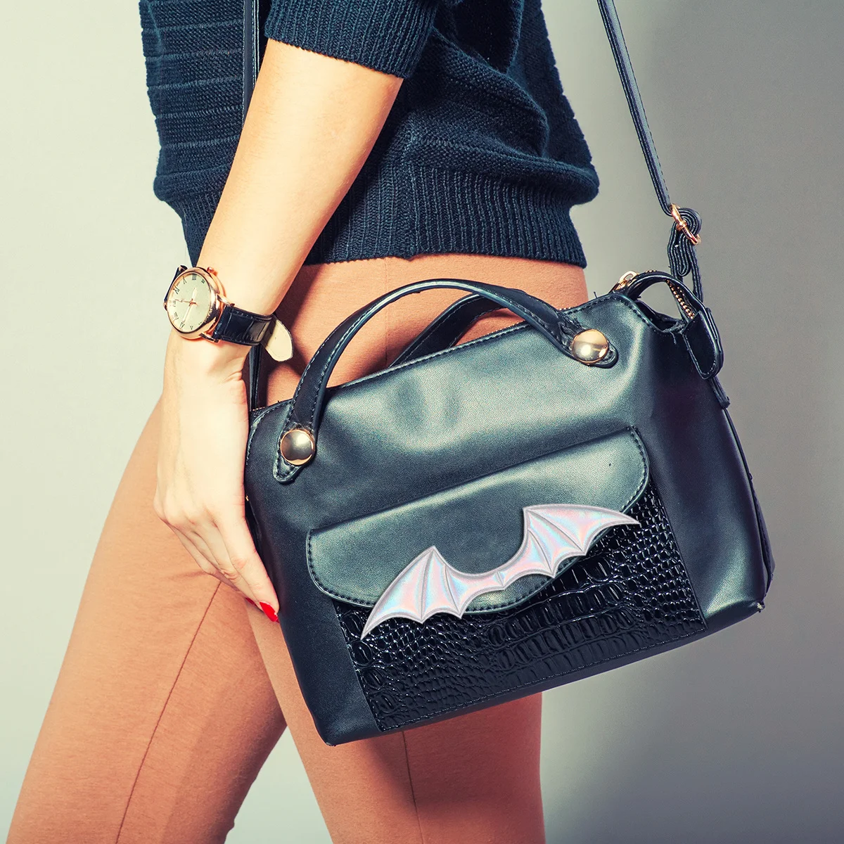 5 pezzi creativi ali di pipistrello accessori per capelli fai da te per scarpe per capelli vestiti decorativi forniture per costumi di Halloween idee regalo