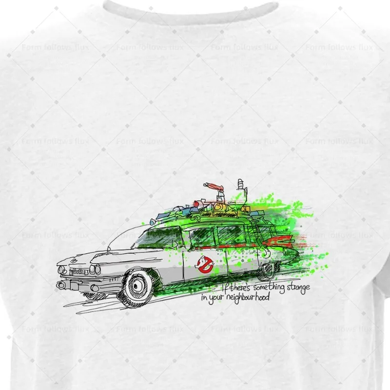 

2026 men T-Shirt Hoodie Hand Drawn Comic style Ghostbusters – Ecto-1 Cars Children's TV Films and TV Unisex S-6XL Plus Size Frie