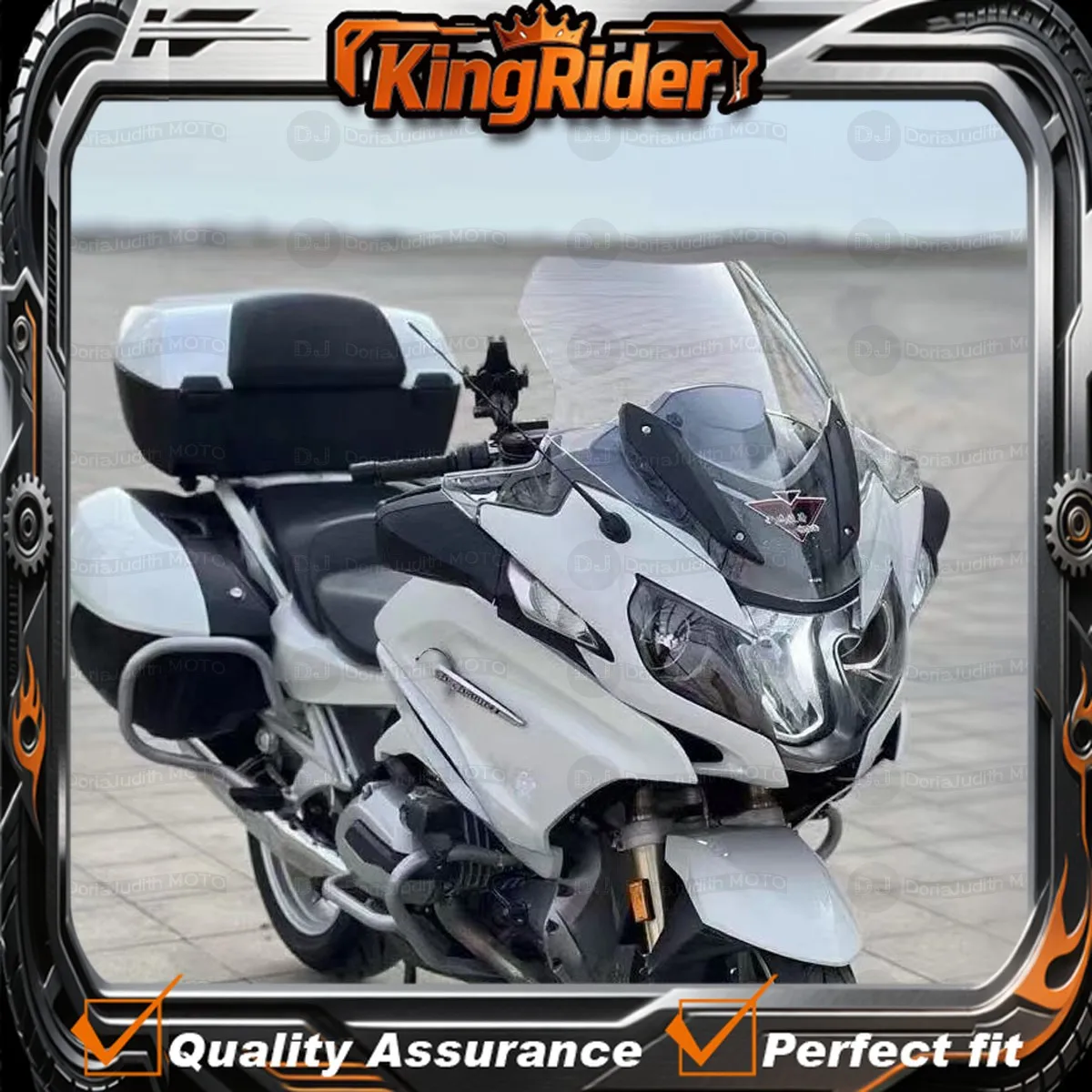【Supreme quality】Fit for BMW R1200RT R1200 R T R1250RT 2021-2023 Windshield Motorcycle Cruise Commuter New Thickened Lens