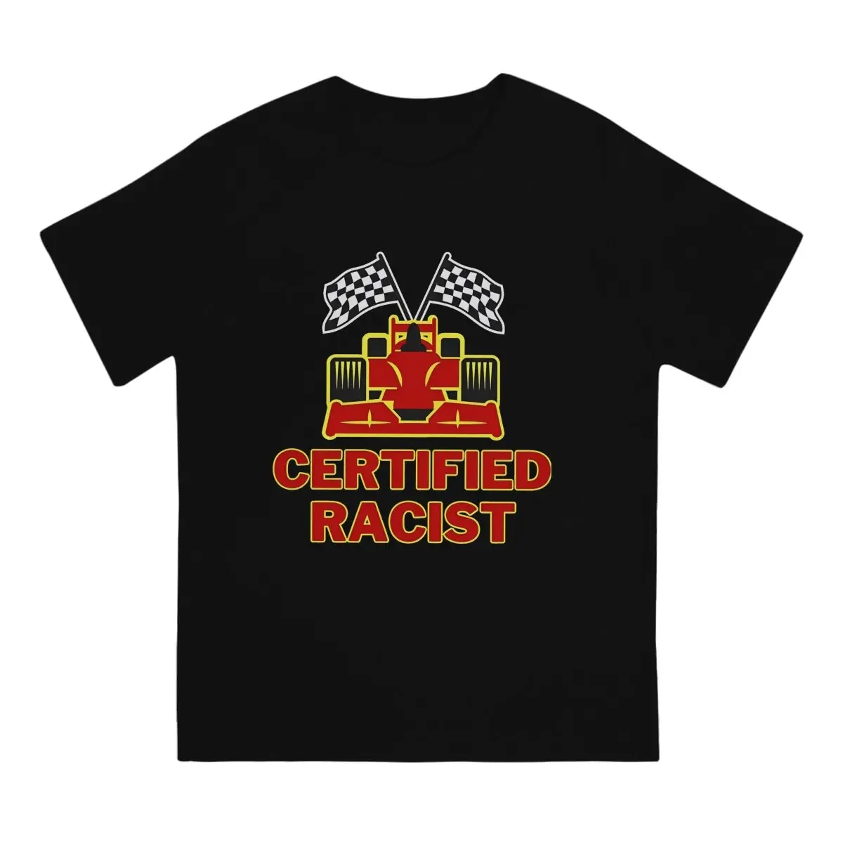 Victory Men T Shirt Certifieds R-Racist Vintage Tee Shirt Short Sleeve Crew Neck T-Shirts Pure Cotton Party Clothing