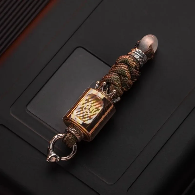 マトリックス EDC スクロールペンダントペンダントパラシュート DIY 回転ナイフペンダント指先ジャイロ減圧おもちゃ