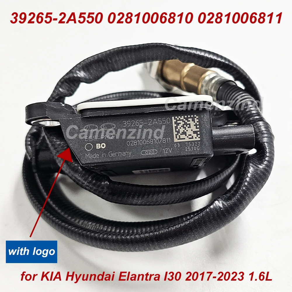 

New 39265-2A550 392652A550 0281006810 0281006811 PM Particulate Matter Sensor for KIA Hyundai Elantra I30 2017-2023 1.6L