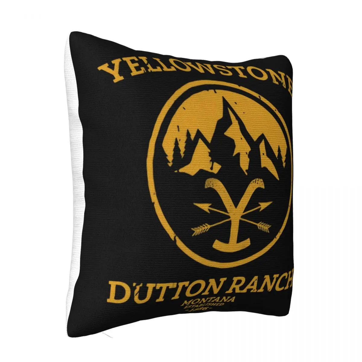 Rare Neu 8459 Yellowstone Dutton Ranch Mountain Grose Casual Fitness Anime Womens Logo Printing Pure Printing Pillow Case