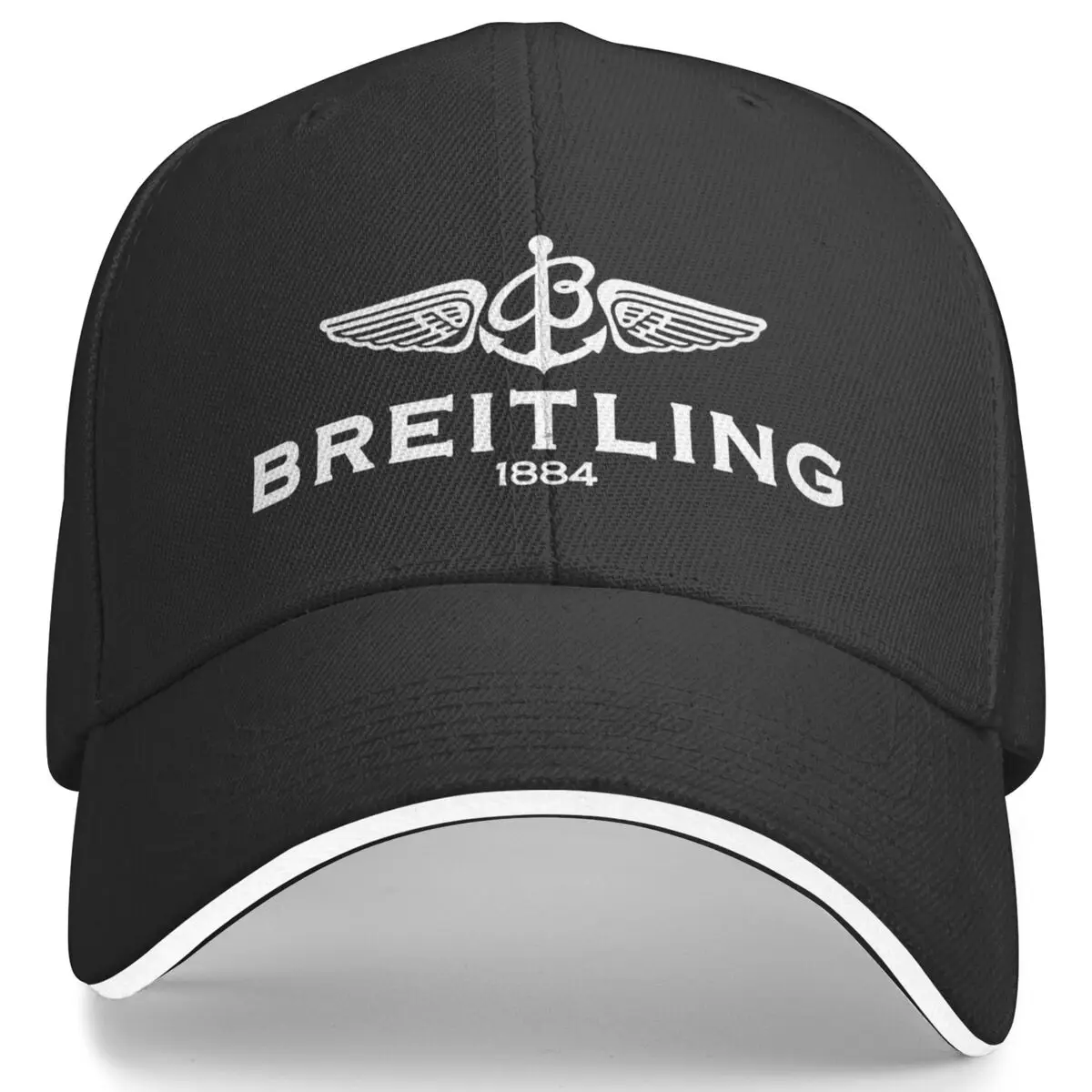 Breitling-Logo 2024 En Symbool (3) Casual Baseballpet Zomer Mode Trucker Hoed Zonneklep Hoeden Mannen Vrouwen Leuke Baseball Caps