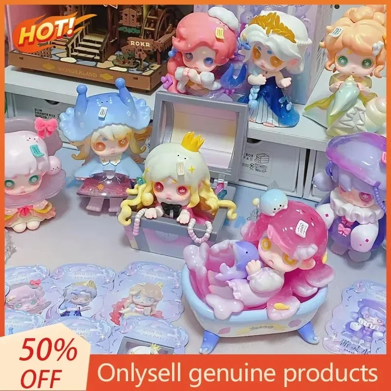 

Ghost Keeno V3 слепая коробка на серии Sea Breeze, милое украшение для рабочего стола, модная загадочная фигурка, подарок, новая оригинальная коллекционная