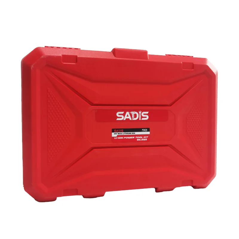 SADIS Multifunctional  118pcs Lithium Cordless Impact Drill Set  Screwdriver Combo Kit Power tool set