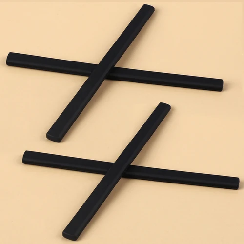 HDTAC Calcetines de repuesto de goma negros para Oakley Pitchman,Pitchman R,Pitchman Asian Fit,Pitchman gafas de sol redondas