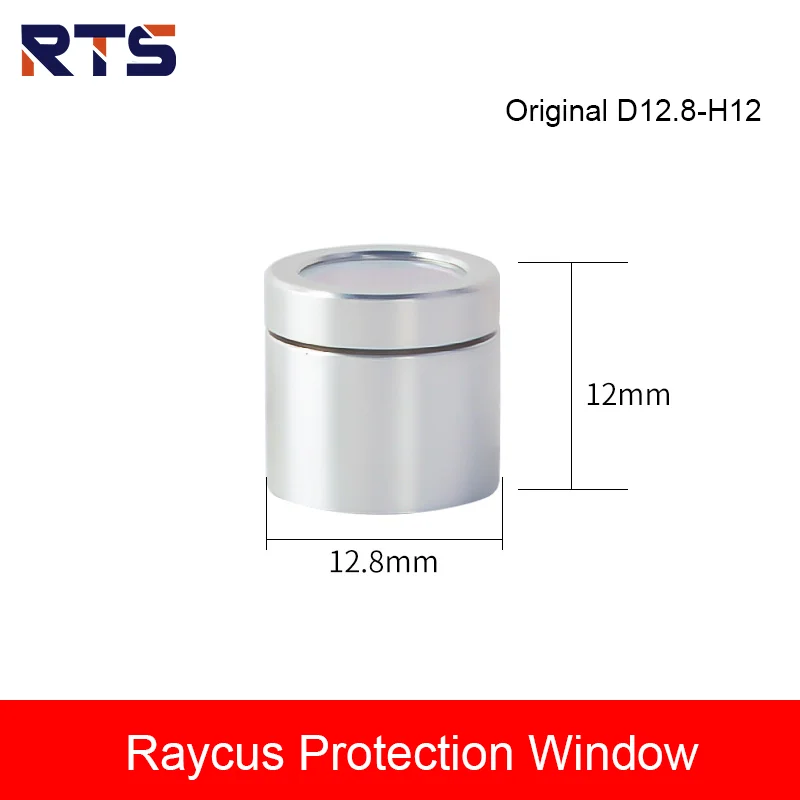 RTS Output Original Protective Connector Lens Group with Lens Protective Cap for Raycus Fiber Cutting Machine Laser Source