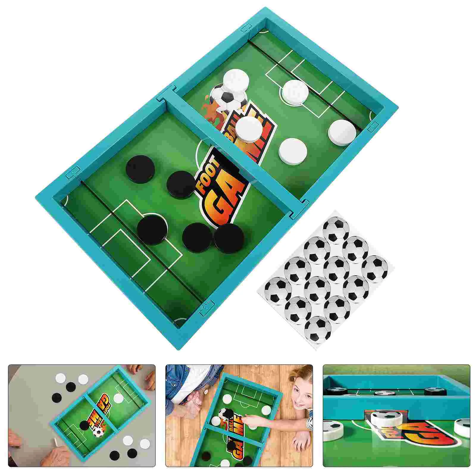 

Bouncing Chess Table Desktop Battle Games Toys for Family Party Supplies Supplies​ Board Fast Sling Puck Football Hockey