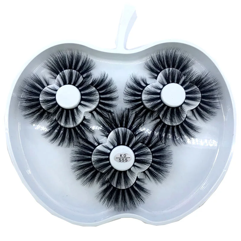 HBZGTLAD 9 Paar 8-25mm 3D Nerz-Wimpern Flauschig und Geschwungen Weich und Locker Maßgefertigte Box mit Natürlich Aussehenden Nerz-Wimpern – Detail 36