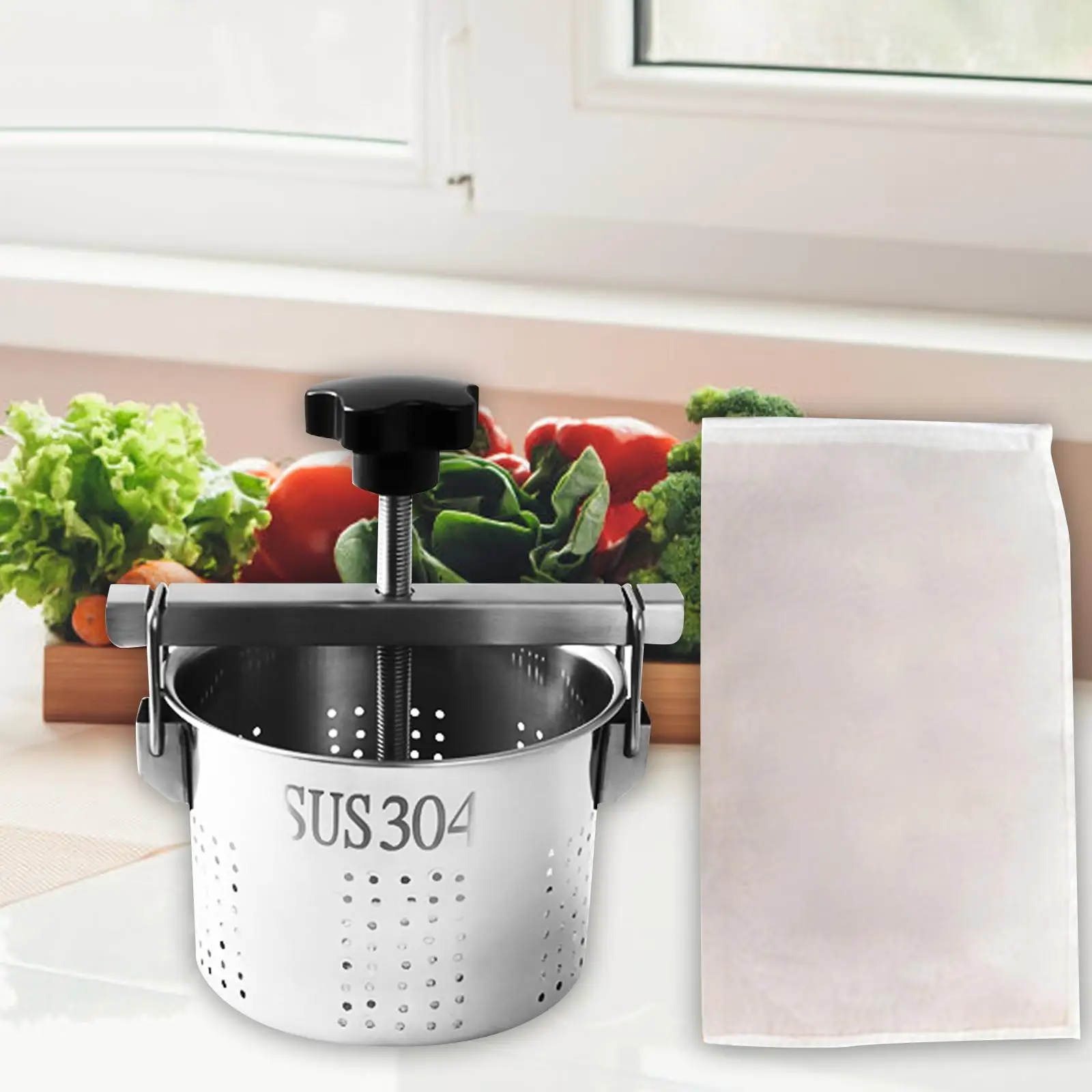 Vegetable Stuffing Squeezer Sturdy Dumpling Filling Press for Home Vegetable