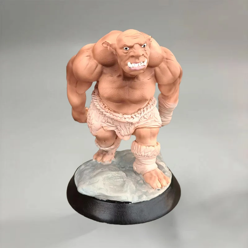 Orcs Figurines For Interior Universal Cell Mobile Phone Stand Holder Modern Resin Monster Human Sculpture Statue Home Decor